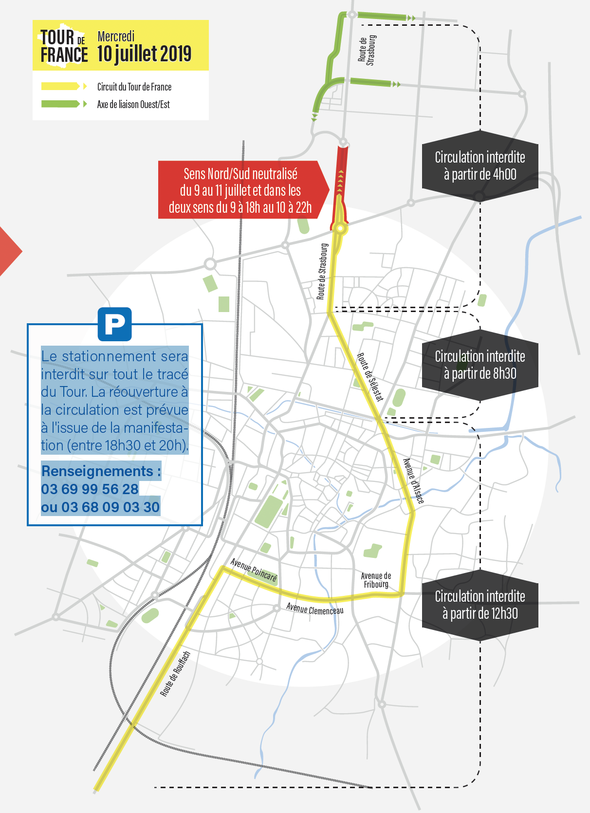 Carte restrictions TDF