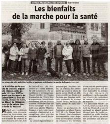 Conseil des sages : 8e marche de la Santé 6 octobre 2019