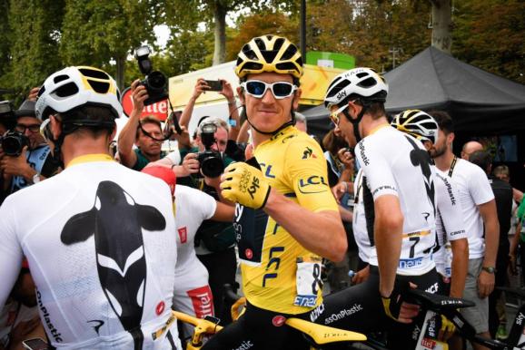 Tour de France 2018 - 29/07/2018 - Etape 21 - Houilles / Paris Champs-Elysées (116 km) - Geraint THOMAS (TEAM SKY) © ASO/Bruno BADE