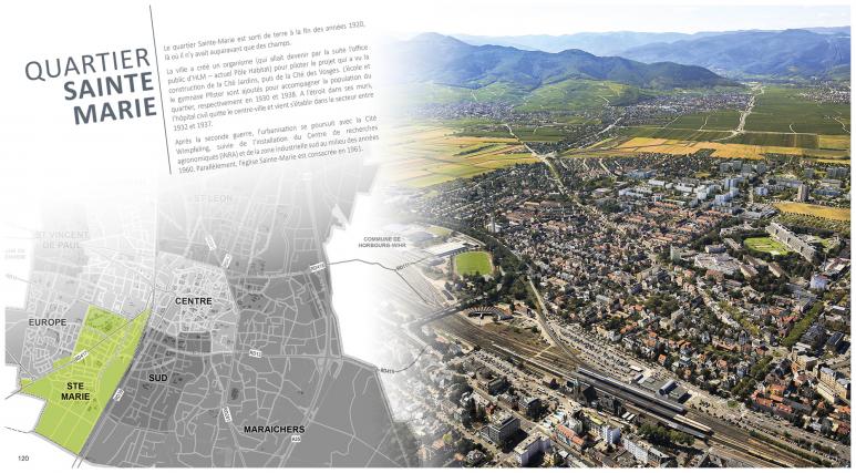 Le quartier Sainte-Marie à Colmar