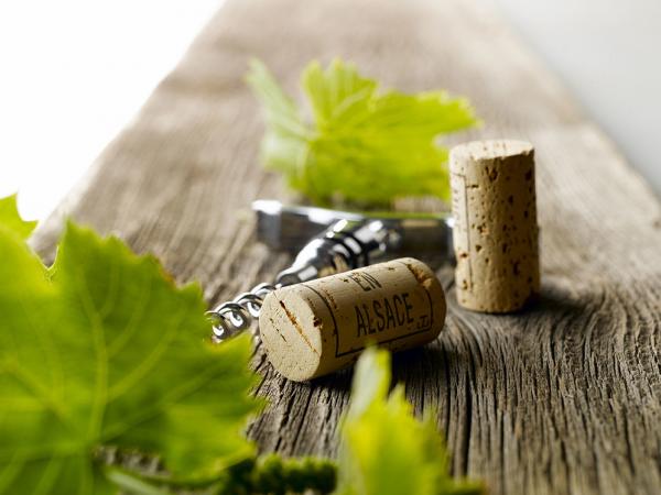 Bouchons de vins d'Alsace