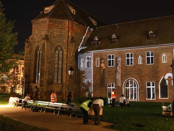 Plan d'animation lumière à Colmar