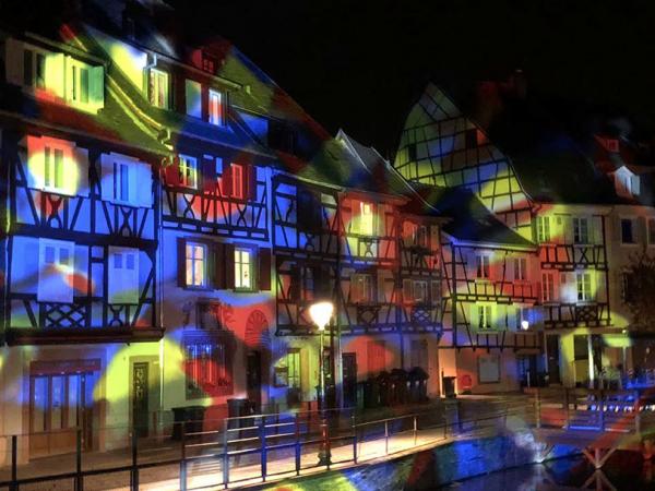 Plan d'animation lumière à Colmar