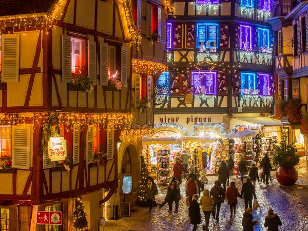 Décorations de Noël à Colmar