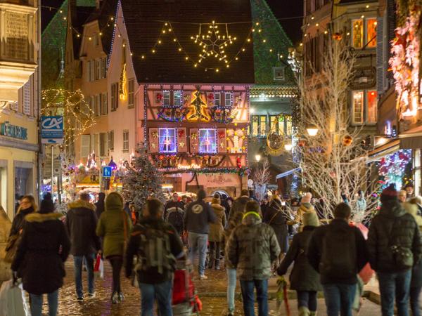 Décorations de Noël à Colmar