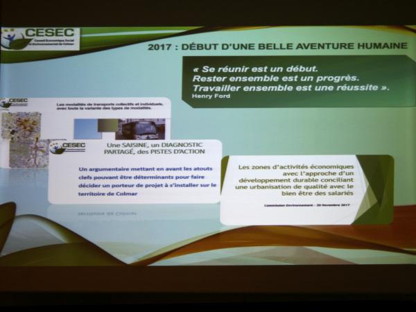 Séance de clôture du CESEC, samedi 16 novembre 2019