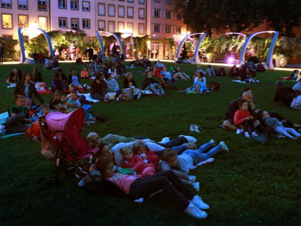 Cinéma de plein air de Colmar - Crédit photo : Jean-Marc Hédoin / Pictural / Mairie de Colmar