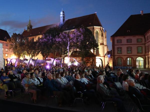 Cinéma de plein air de Colmar - Crédit photo : Jean-Marc Hédoin / Pictural / Mairie de Colmar
