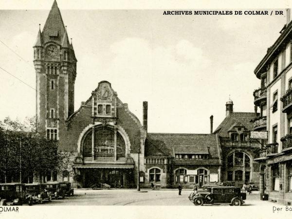 La Gare de Colmar après 1921